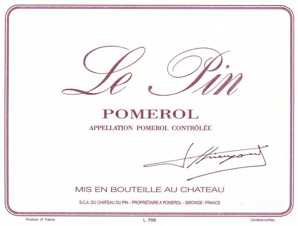 2018 Le Pin Pomerol