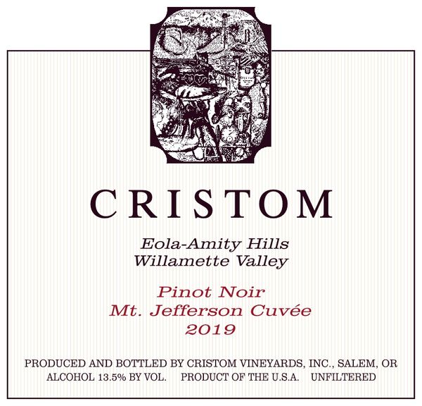 2021 Cristom Vineyards Mt. Jefferson Cuvée Pinot Noir
