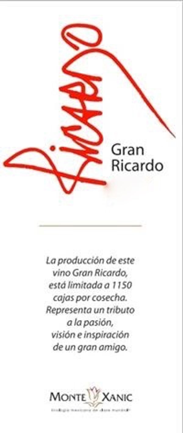 2020 Monte Xanic Gran Ricardo