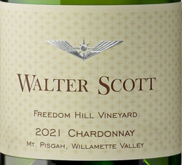 2021 Walter Scott Freedom Hill Vineyard Chardonnay
