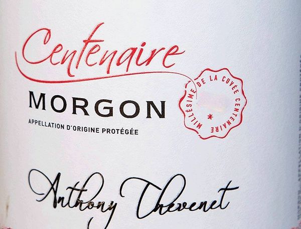 2021 Anthony Thévenet Morgon Cuvée Centenaire