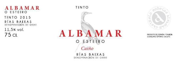 2016 Albamar O Esteiro Caíño Tinto