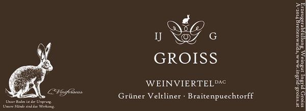 2020 Ingrid Groiss Braitenpuechtoff Grüner Veltliner