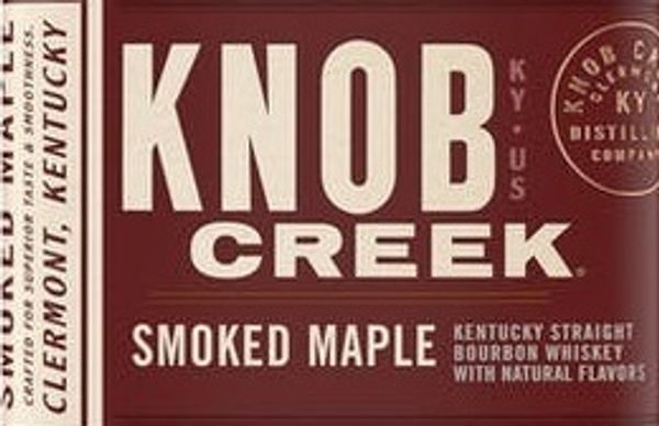 Knob Creek Smoked Maple Kentucky Straight Bourbon Whiskey