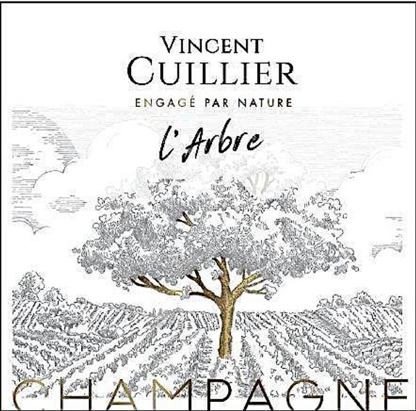 2018 Vincent Cuillier Champagne Blanc de Noirs Brut Nature L'Arbre