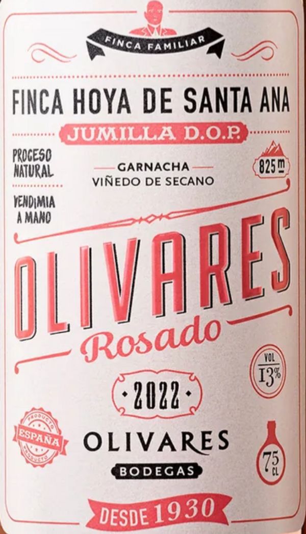 2022 Bodegas Olivares Finca Hoya de Santa Ana Rosado