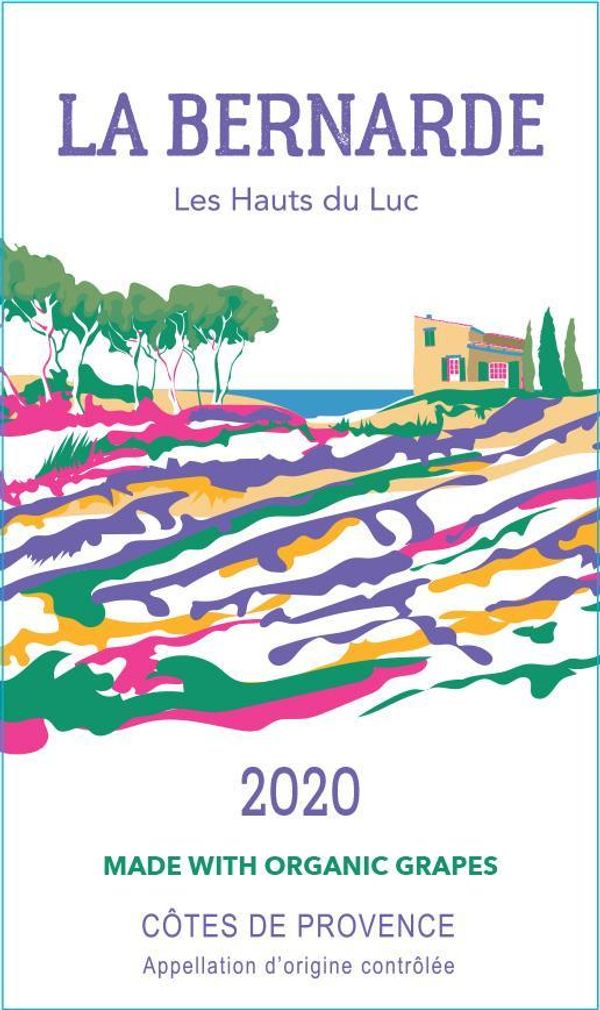 2022 La Bernarde Côtes de Provence Rosé les Hauts du Luc