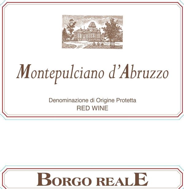 2020 Borgo Reale Montepulciano d'Abruzzo