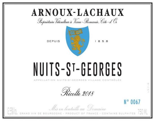 2017 Domaine Arnoux-Lachaux Nuits-St-Georges