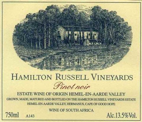 2021 Hamilton Russell Vineyards Pinot Noir