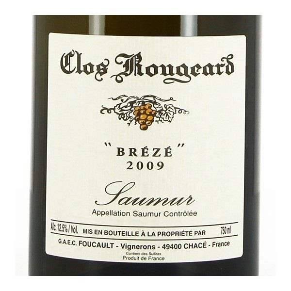 2009 Clos Rougeard Saumur Blanc Brézé