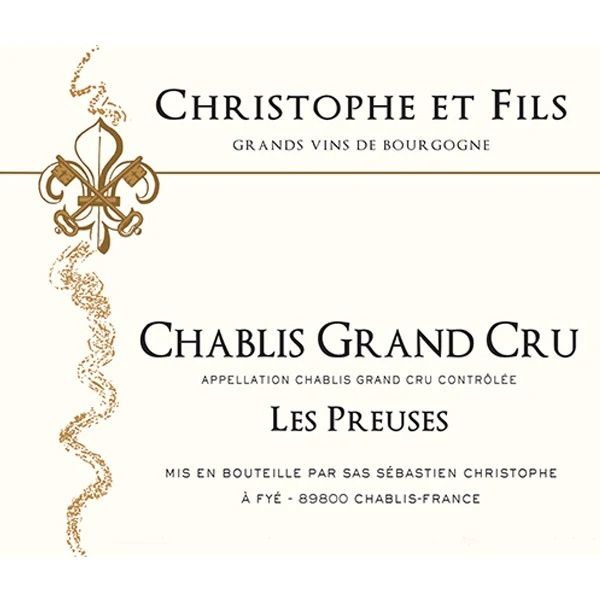 2021 Domaine Christophe et Fils Chablis Les Preuses