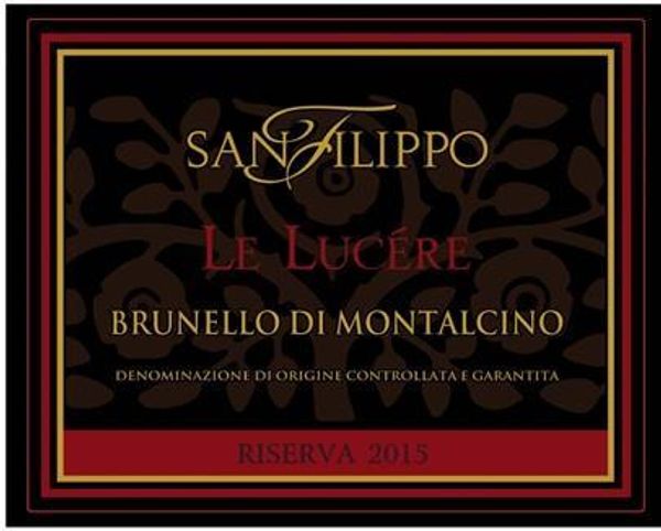 2016 San Filippo Brunello di Montalcino Riserva Le Lucére
