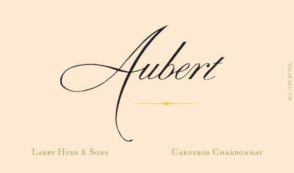 2021 Aubert Wines Larry Hyde & Sons Chardonnay