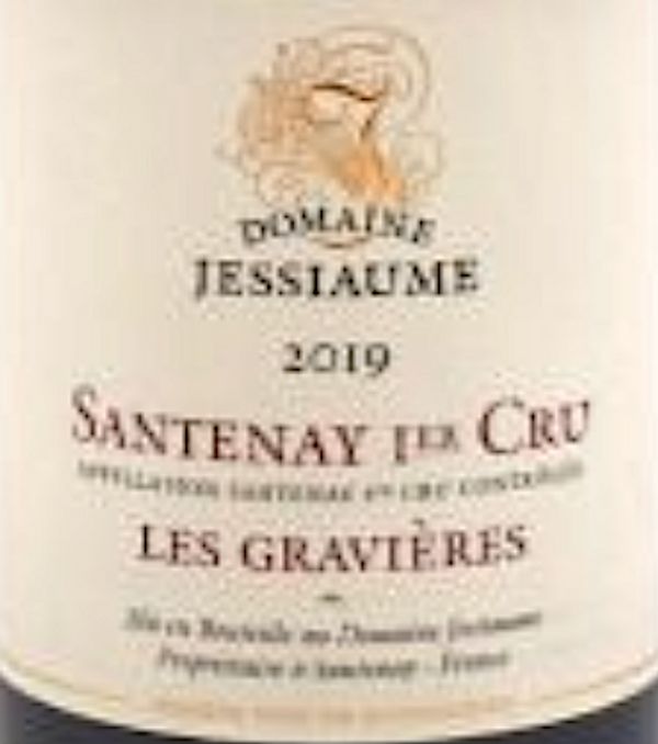 2020 Domaine Jessiaume Santenay Les Gravières Rouge