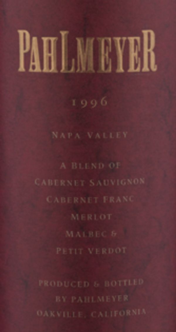 1996 Pahlmeyer Proprietary Red