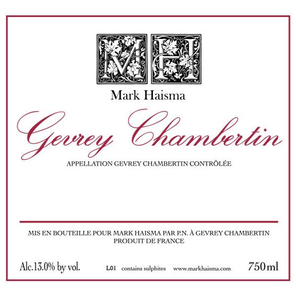 2020 Mark Haisma Gevrey-Chambertin