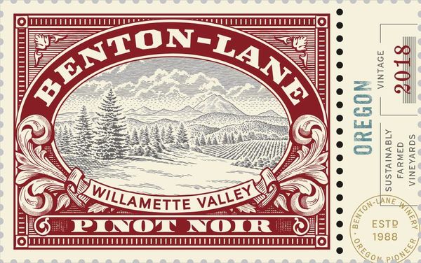 2021 Benton-Lane Winery Estate Grown Pinot Noir
