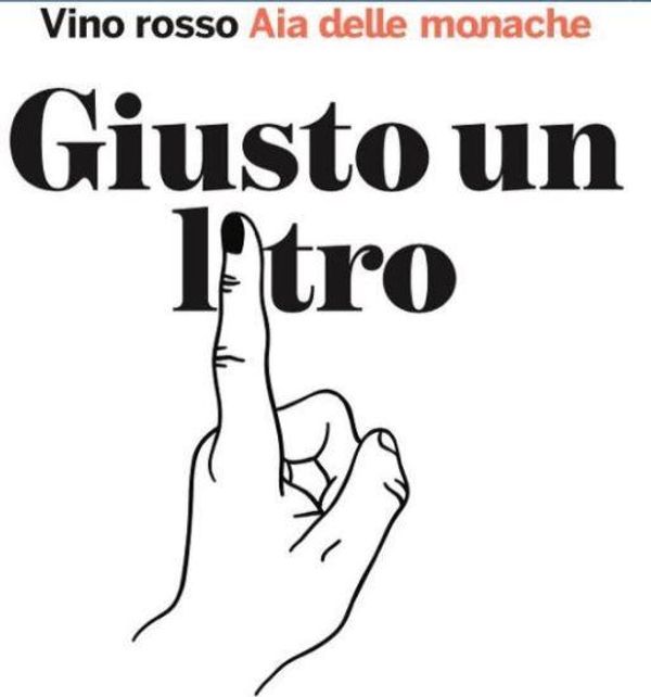 2020 Aia delle Monache Giusto Un Litro Rosso