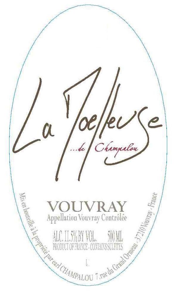 1989 Didier Champalou Vouvray Cuvée La Moelleuse