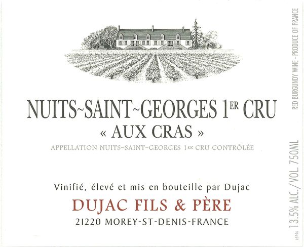 2020 Dujac Fils & Père Nuits-St-Georges Aux Cras