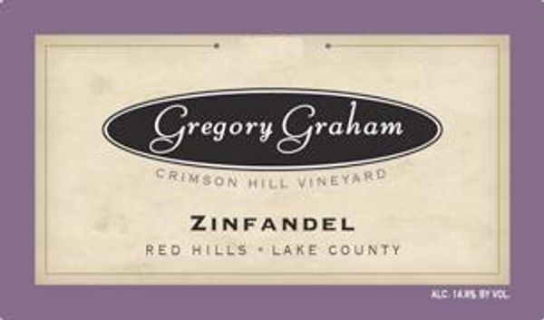 2017 Gregory Graham Crimson Hill Vineyard Zinfandel