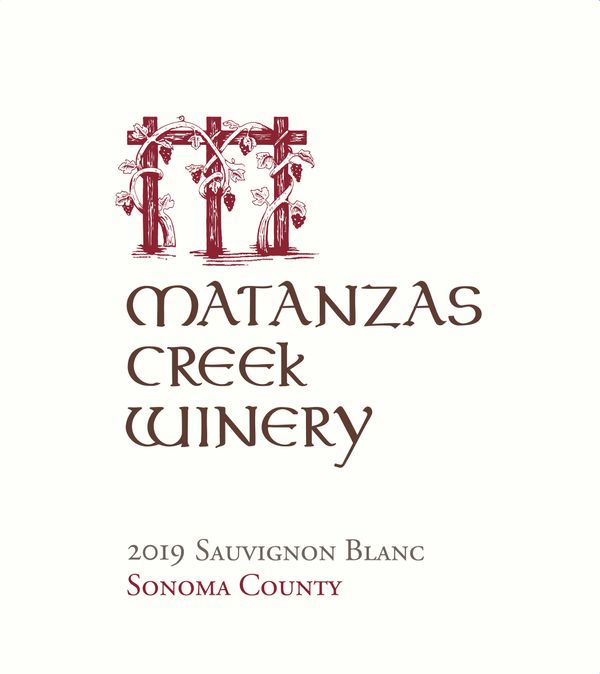 2019 Matanzas Creek Winery Sonoma County Sauvignon Blanc