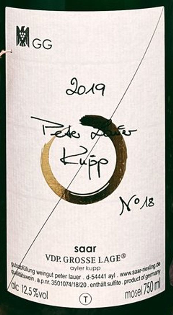 2021 Peter Lauer № 18 Kupp Riesling GG