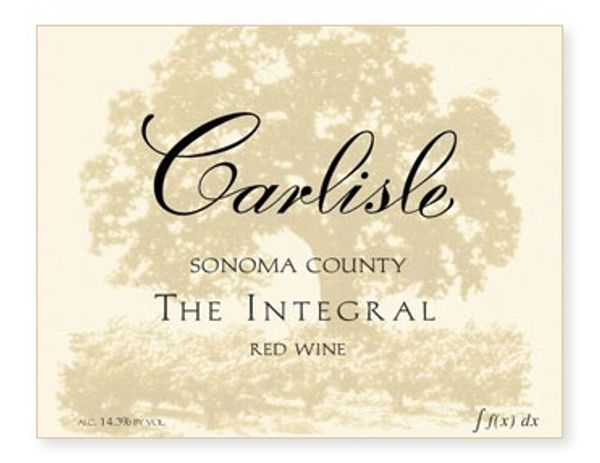2017 Carlisle Winery The Integral Red
