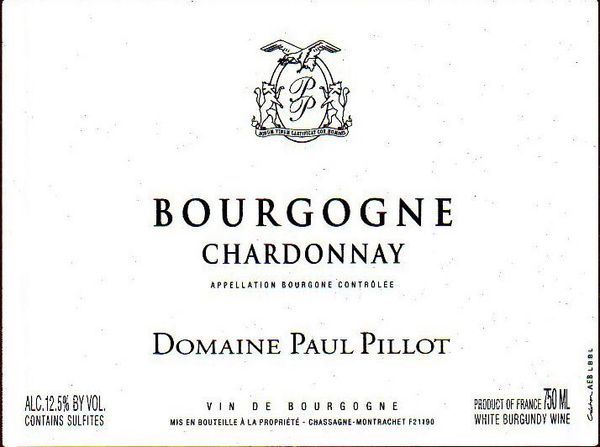 2020 Domaine Paul Pillot Bourgogne Blanc