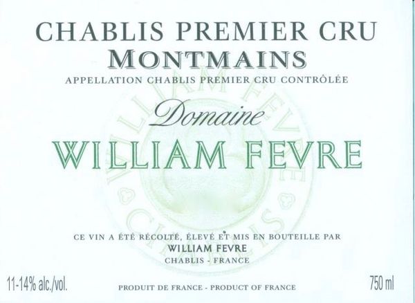 2020 Domaine William Fèvre Chablis Montmains