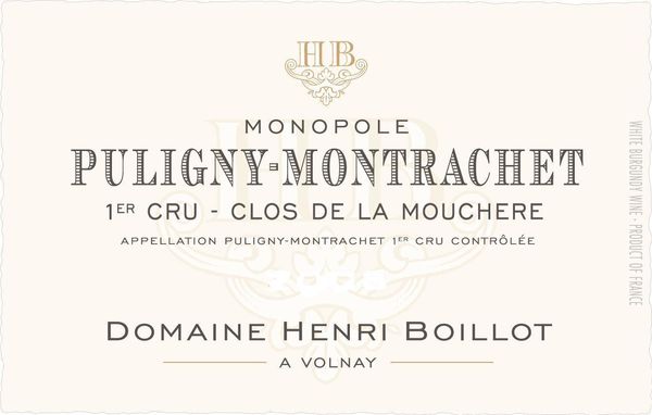 2014 Domaine Henri Boillot Puligny-Montrachet Clos-de-la-Mouchère