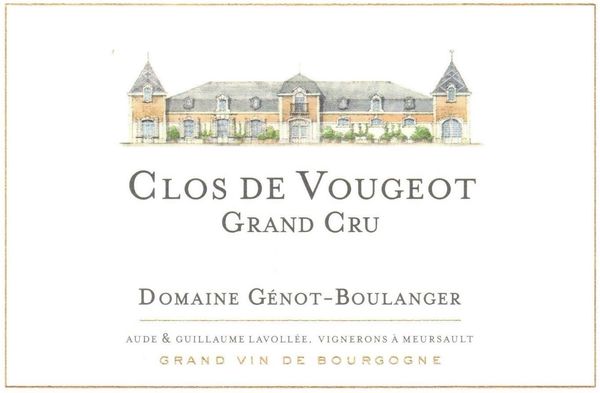 2017 Domaine Génot-Boulanger Clos de Vougeot