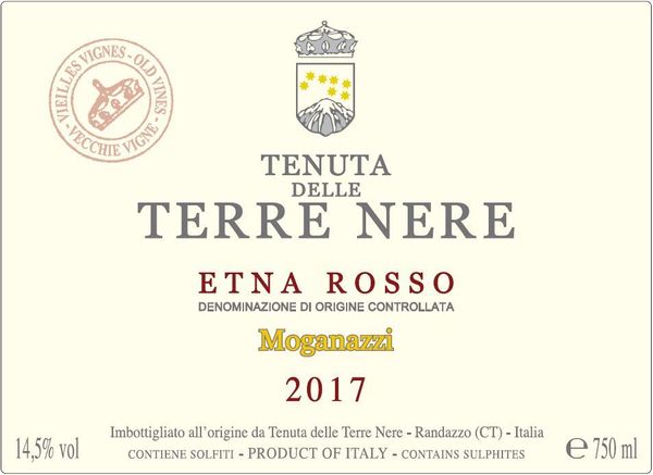 2020 Tenuta delle Terre Nere Etna Rosso Moganazzi