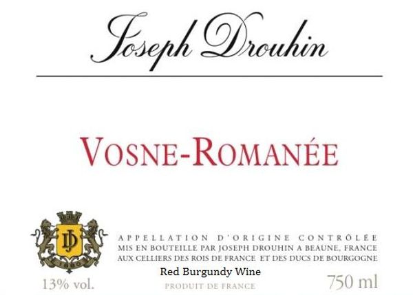 2020 Joseph Drouhin Vosne-Romanée