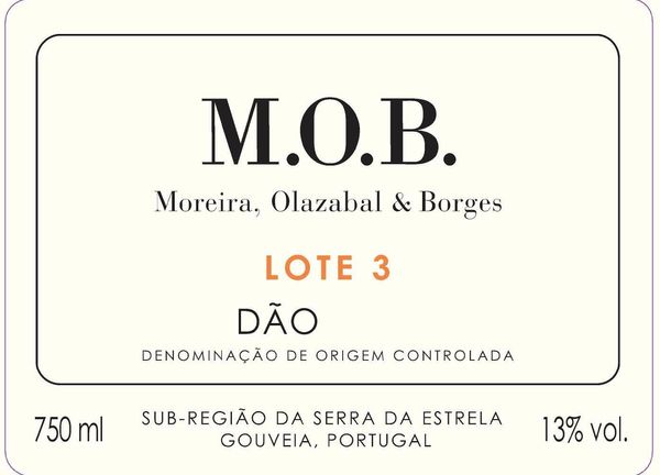 2016 M.O.B. Dão Lote 3