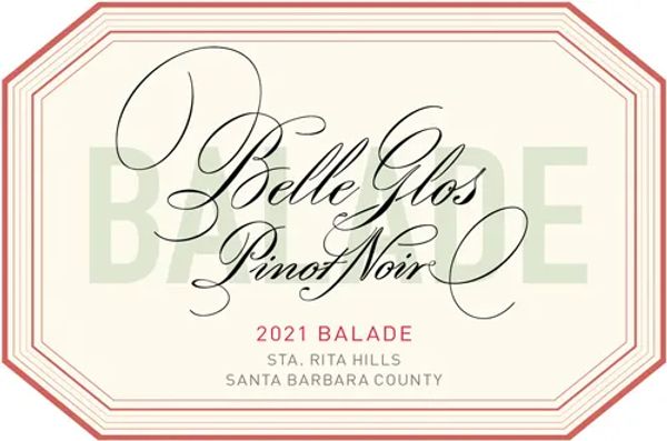 2021 Belle Glos Balade Sta. Rita Hills Pinot Noir