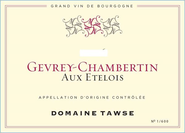 2008 Domaine Tawse Gevrey-Chambertin Aux Etelois