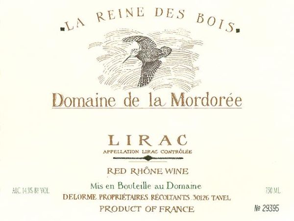 2020 Domaine de la Mordorée Lirac La Reine des Bois