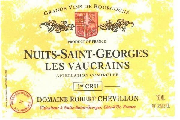 1981 Domaine Robert Chevillon Nuits-St-Georges Les Vaucrains