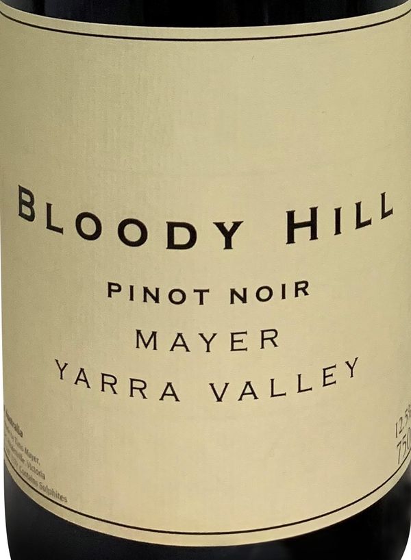 2021 Timo Mayer Bloody Hill Pinot Noir