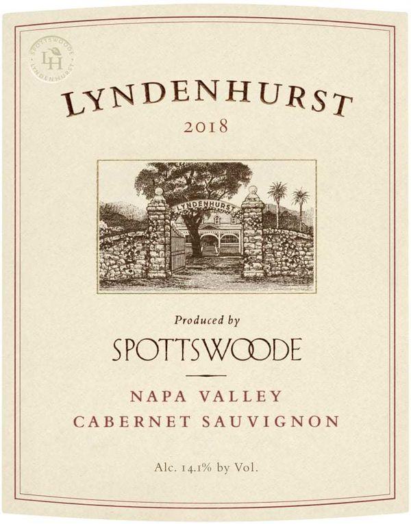2019 Spottswoode Lyndenhurst Cabernet Sauvignon