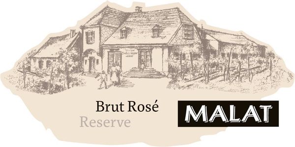 2017 Malat Brut Rosé Reserve