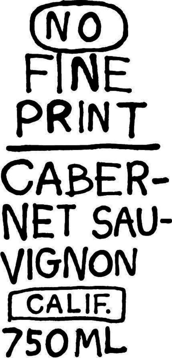 2019 No Fine Print California