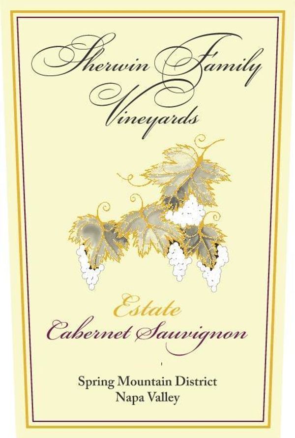 2008 Sherwin Family Vineyards Estate Cabernet Sauvignon