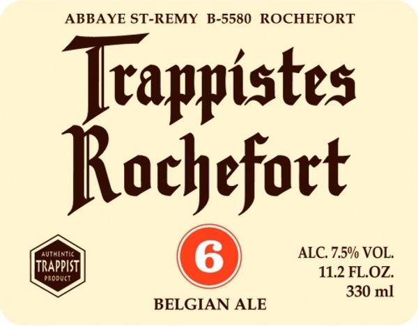 Brasserie de Rochefort Trappistes Rochefort 6