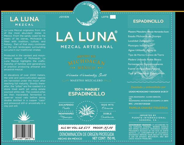 La Luna Mezcal Espadíncillo