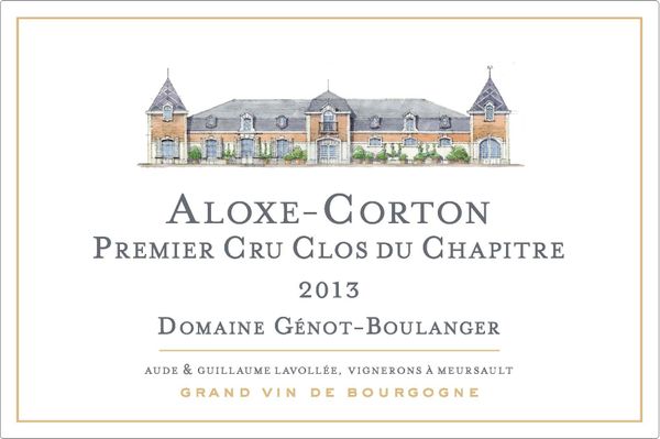 2017 Domaine Génot-Boulanger Aloxe-Corton Clos du Chapitre