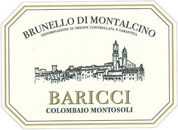 2018 Baricci Colombaio Montosoli Brunello di Montalcino