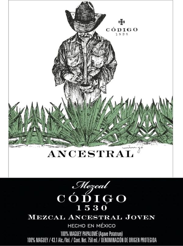 Código 1530 Mezcal Ancestral Papalomé